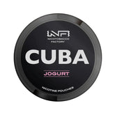 Jogurt Nicotine Pouches by Cuba Black 43mg | Pack of 25 - Click & Vape